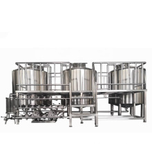 Edelstahl 100L 300L Micro Brewery Turnkey Beer Brewing System